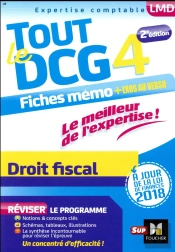 Tout Le Dcg 4 - Droit Fiscal - Entrainement Et Revision - 2eme Edition
