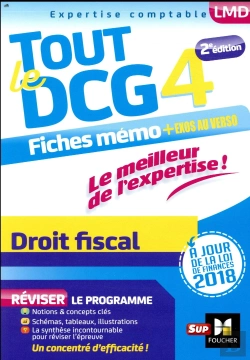 Bertrand.pt - Tout Le Dcg 4 - Droit Fiscal - Entrainement Et Revision - 2eme Edition