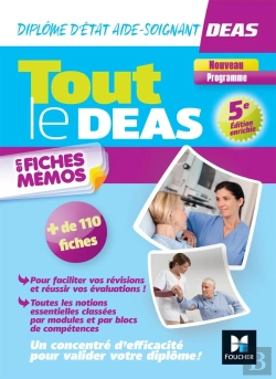 Bertrand.pt - Tout Le Deas En Fiches Mémos ; Deas : Diplôme D'Etat Aide-Soignant ; Modules 1 À 10 (5e Édition)