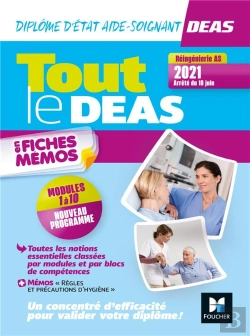Bertrand.pt - Tout Le Deas En Fiches Memos - Ifas - Diplome Etat Aide-Soignant 5e Ed - Nouveau Referentiel 2021