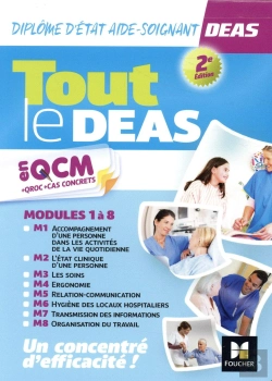 Bertrand.pt - Tout Le Deas En Qcm/Qroc Et Cas Concrets - Diplome D'Etat Aide-Soignant - Revision Et Entrainement