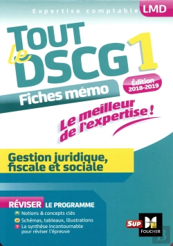 Bertrand.pt - Tout Le Dscg 1 - Gestion Juridique Fiscale Et Sociale - Entrainement Et Revision - 2e Edition