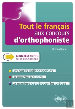 Bertrand.pt - Tout Le Français Aux Concours D'Orthophoniste