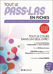 Tout Le Pass & Las En Fiches ; Tout Le Cours Dans Un Seul Livre ! (Édition 2025/2026)
