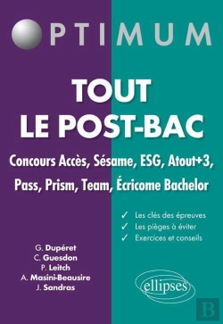 Bertrand.pt - Tout Le Post-Bac. Concours Accès, Sésame, Esg, Atout+3, Pass, Prsim, Team, Écricome Bachelor