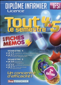 Bertrand.pt - Tout Le Semestre 4 Et 5 En Fiches Memos