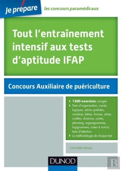 Bertrand.pt - Tout L'Entraînement Intensif Aux Tests D'Aptitude Ifap (2e Édition)