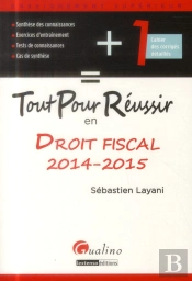 Tout Pour Reussir En Droit Fiscal
