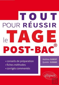 Bertrand.pt - Tout Pour Réussir Le Tage Post-Bac®