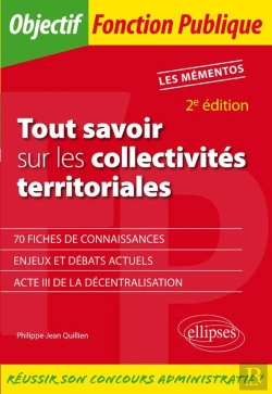 Bertrand.pt - Tout Savoir Sur Les Collectivites Territoriales 2e Edition