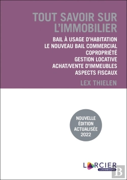 Bertrand.pt - Tout Savoir Sur L'Immobilier ; Bail À Usage D'Habitation, Bail Commercial, Copropriété, Gestion Locative, Achat/Vente D'Immeubles, Aspects Fiscaux (3e Édition)