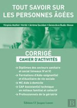 Bertrand.pt - Tout Savoir Sur Pers. Agees Cor