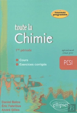 Bertrand.pt - Toute La Chimie Pcsi - 1re Période