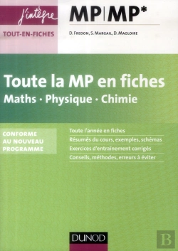 Bertrand.pt - Toute La Mp En Fiches ; Maths, Physique, Chimie