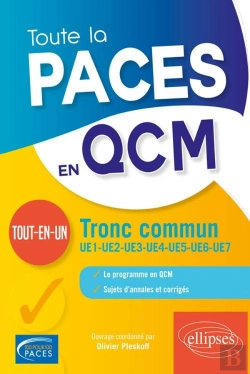 Bertrand.pt - Toute La Paces En Qcm ; Tout-En-Un Tronc Commun (Édition 2018)