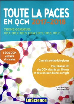 Bertrand.pt - Toute La Paces En Qcm ; Tronc Commun : Ue1, Ue2, Ue3, Ue4, Ue5, Ue6, Ue7 (3e Édition)