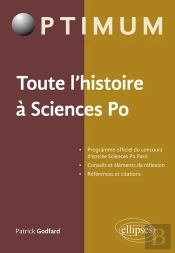 Toute L'Histoire À Sciences Po. Programme Officiel Du Concours D'Entrée Sciences Po Paris