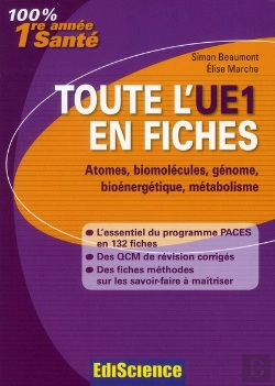 Bertrand.pt - Toute L'Ue1 En Fiches 1re Annee Sante