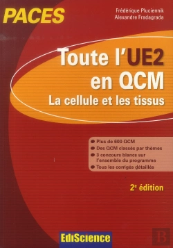 Bertrand.pt - Toute L'Ue2 En Qcm ; Paces ; La Cellule Et Les Tissus (2e Édition)