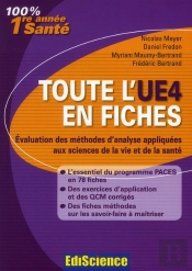 Toute L'Ue4 En Fiches 1re Annee Sante