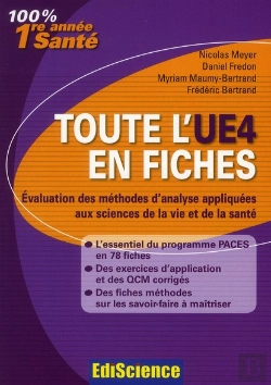 Bertrand.pt - Toute L'Ue4 En Fiches 1re Annee Sante