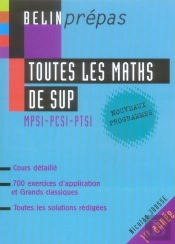 Toutes Les Mathématiques De Sup