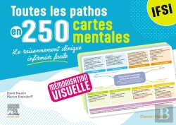 Bertrand.pt - Toutes Les Pathos En 250 Cartes Mentales : Le Raisonnement Clinique Infirmier Facile