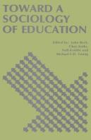 Toward A Sociology Of Education
