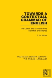 Towards A Contextual Grammar Of English