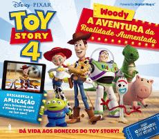 Toy Story 4 - Woody - A Aventura da Realidade Realidade Aumentada
