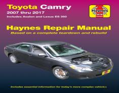Toyota Camry & Avalon & Lexus Es 350 (2007-2017) (Usa)