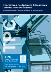 Tpc - Operadores De Aparatos Elevadores - Contenido Formativo Especifico