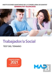 Trabajador/A Social De Las Instituciones Sanitarias De La Conselleria De Sanitat De La Generalitat V