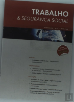 Bertrand.pt - Trabalho & Segurança Social - Revista Nº 11