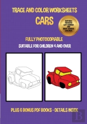 Trace And Color Worksheets (Cars)