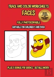 Trace And Color Worksheets (Faces)