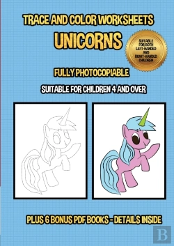 Bertrand.pt - Trace And Color Worksheets (Unicorns)