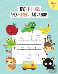 Trace Letters And Numbers Workbook