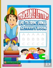 Traceable Letters And Coloring Animal Activity Book