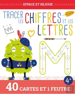 Bertrand.pt - Tracer Des Lettres Et Des Chiffres (Coll. Efface Et Rejoue)