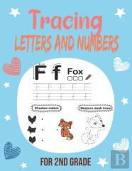Tracing Letters And Numbers For 2nd Grade