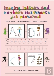 Tracing Letters And Numbers Worksheets For Preschool