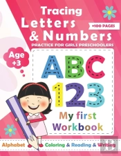 Tracing Numbers & Letters Practice For Girls Preschoolers