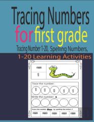 Tracing Numbers For First Grade