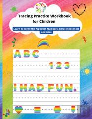 Tracing Practice Workbook For Children