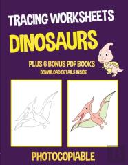 Tracing Worksheets (Dinosaurs)
