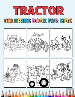 Bertrand.pt - Tractor Coloring Book For Kids