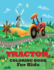 Tractor Coloring Book For Kids