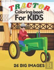 Tractor Coloring Book For Kids