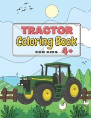 Tractor Coloring Book For Kids